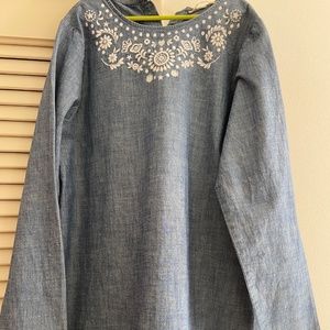 Lands' End Girl's Shirtdress; Size Girl's 16 Plus